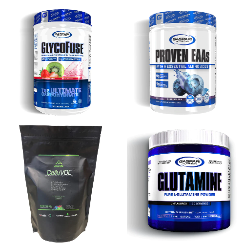 Pre Workout Stack - Glycofuse / Proven EAAs / Glutamine / CelluVOL