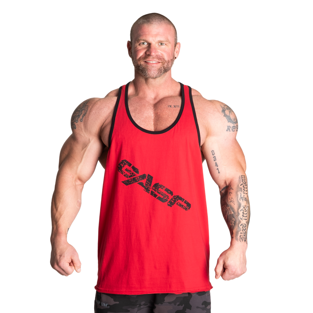 GASP Vintage T-back Chili Red