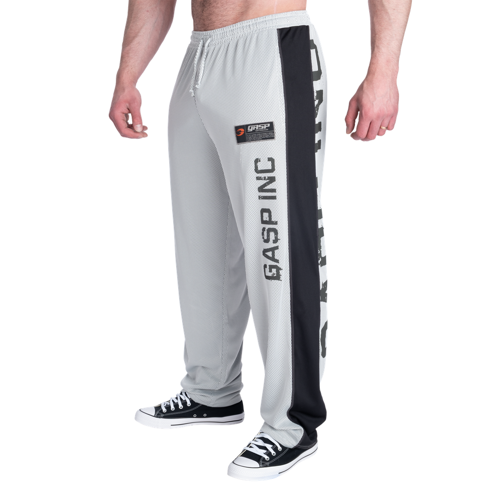GASP No1 mesh pant White/Grey
