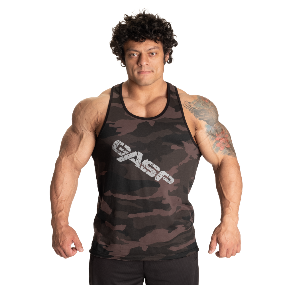 GASP Vintage T-back Dark Camo
