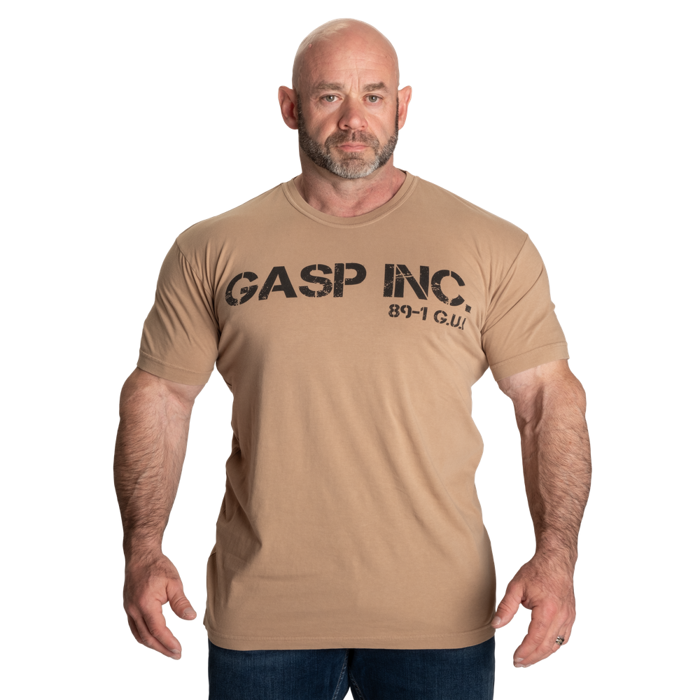 GASP G.U.I Standard Tee Washed Desert