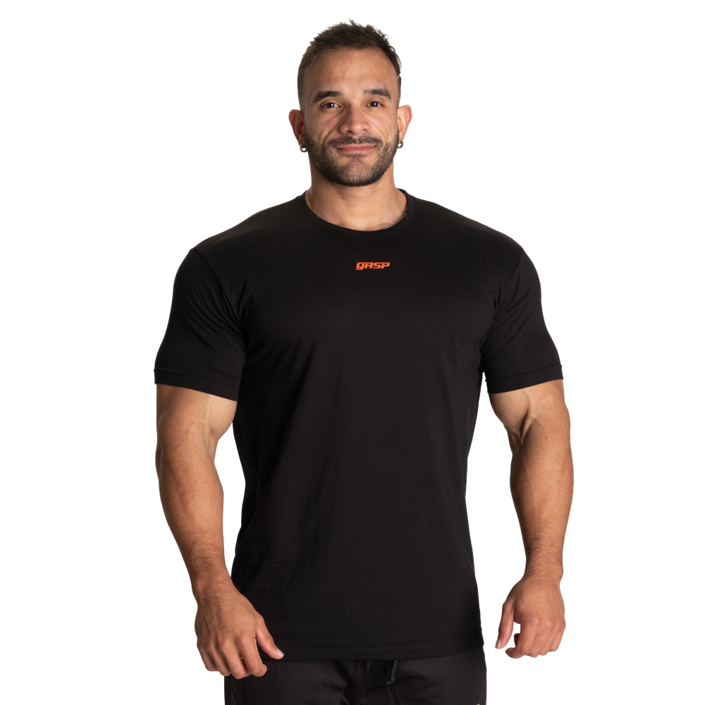 GASP Standard Tee Black/Flame