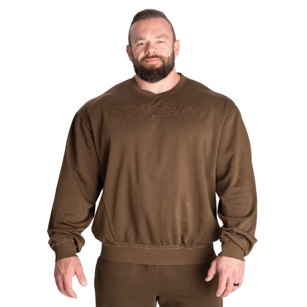 GASP Vintage Crewneck Washed Timber