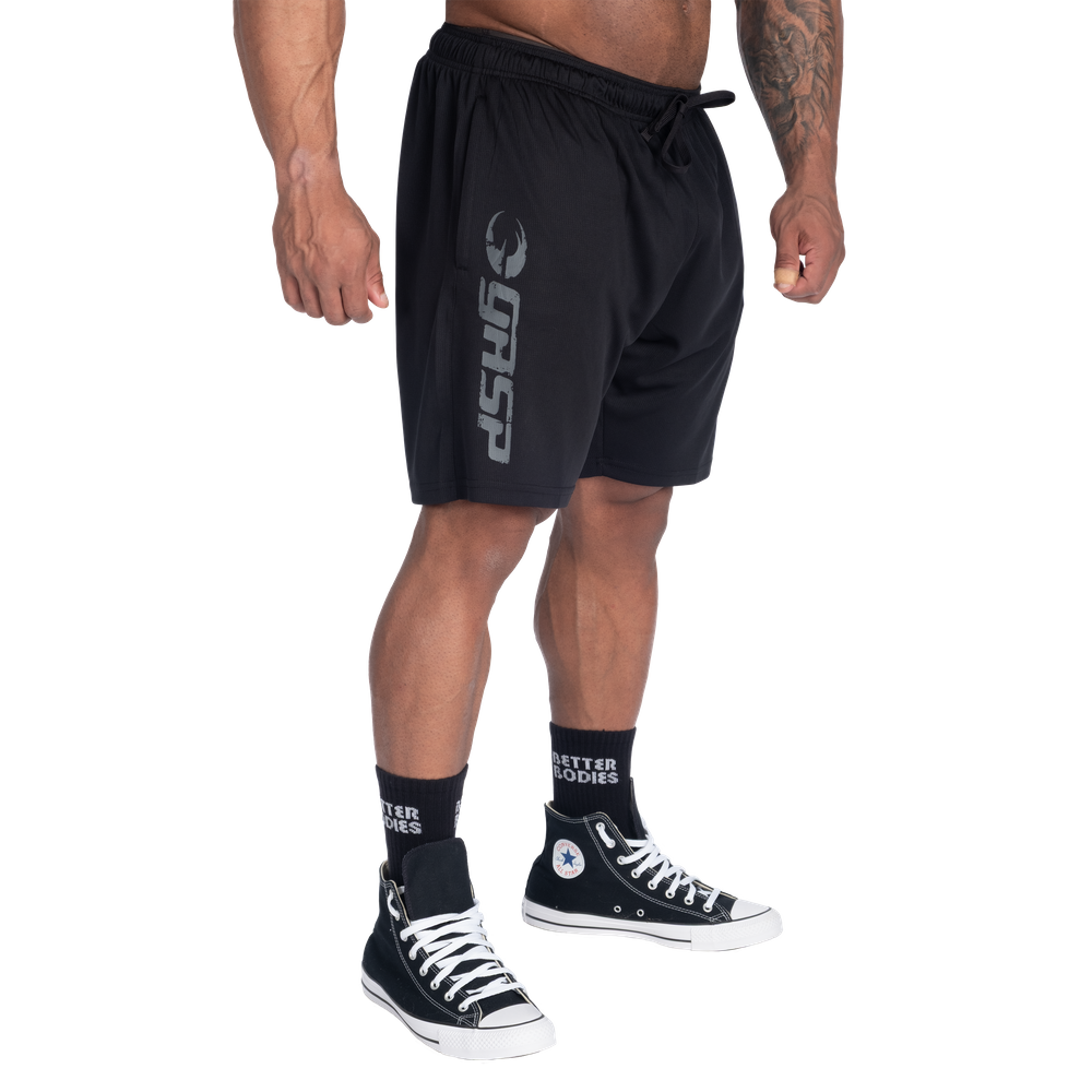 GASP Original Dynamic Shorts 8" Black/Grey