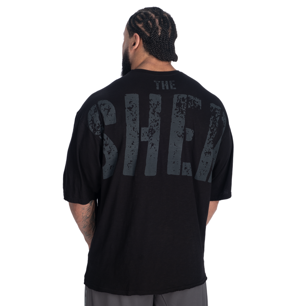 GASP Shed Slub Iron Tee Black