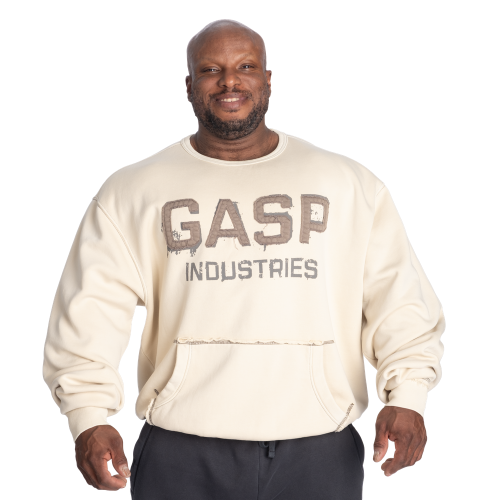 GASP Washed Crewneck Washed Desert