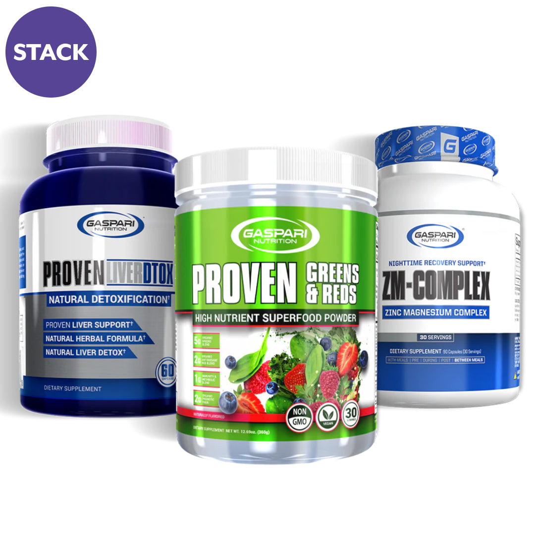 Wellness Boost Stack - Proven Greens & Reds / Proven Liver DTOX / ZM COMPLEX