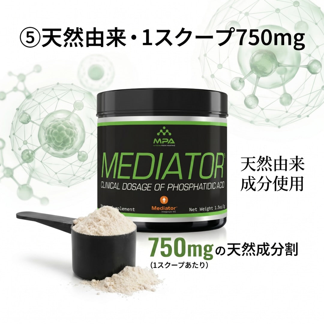 Mediator® ホスファチジン酸|筋肥大サポートパウダー