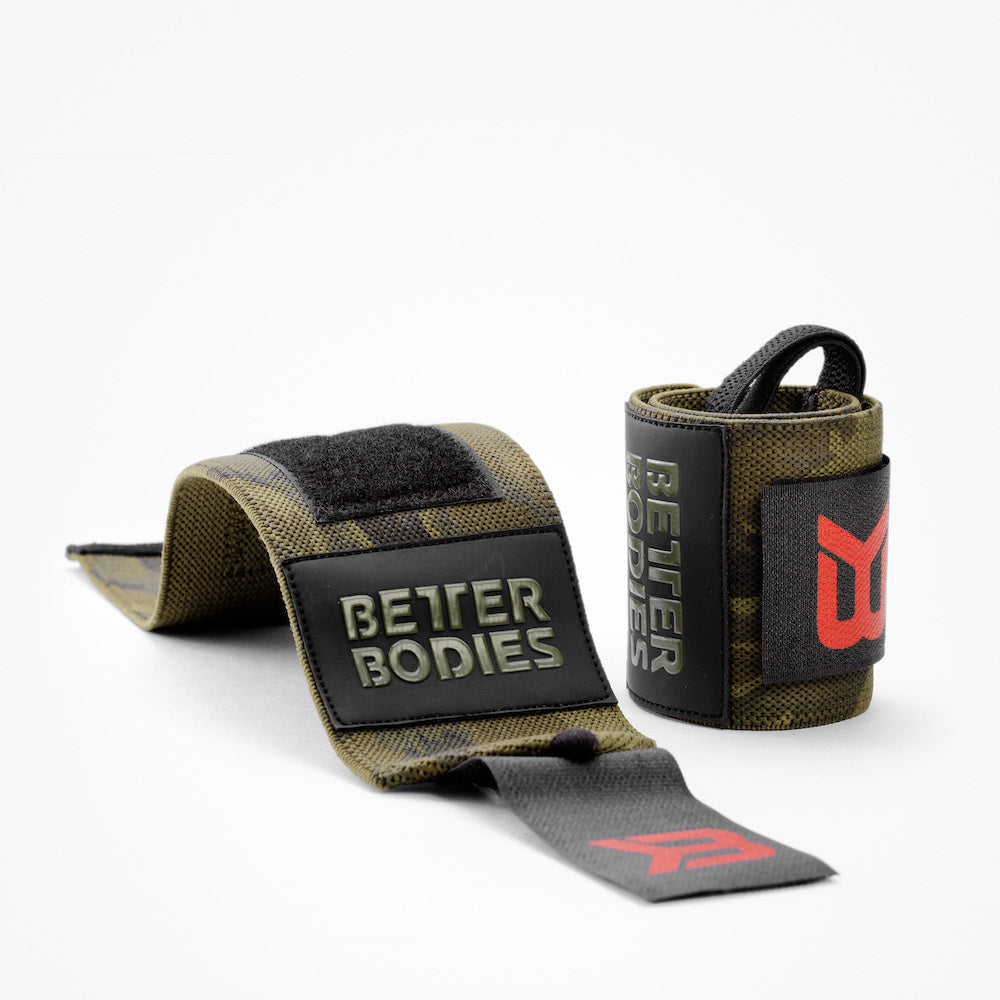 Better Bodies BB Camo Wrist Wraps
