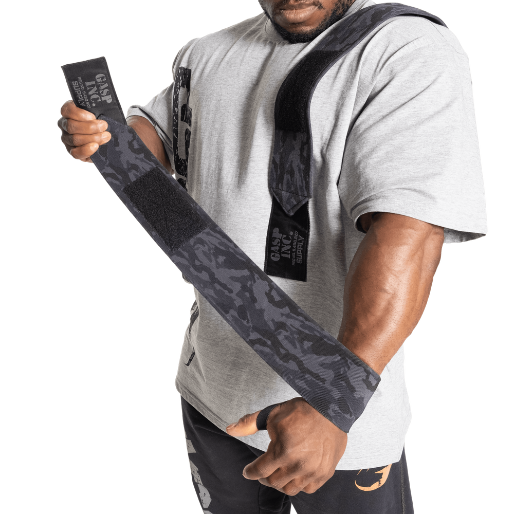 Heavy Duty Wrist wraps 24", Dark Camo ヘヴィーデューティーリストラップ24インチ