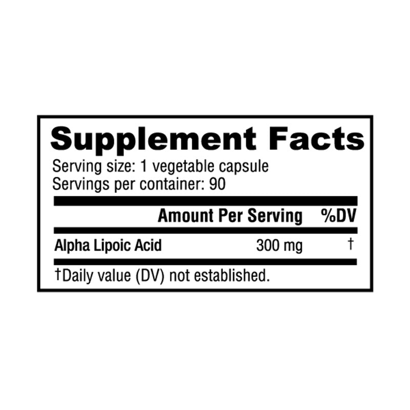 Alpha Lipoic Acid 300mg
