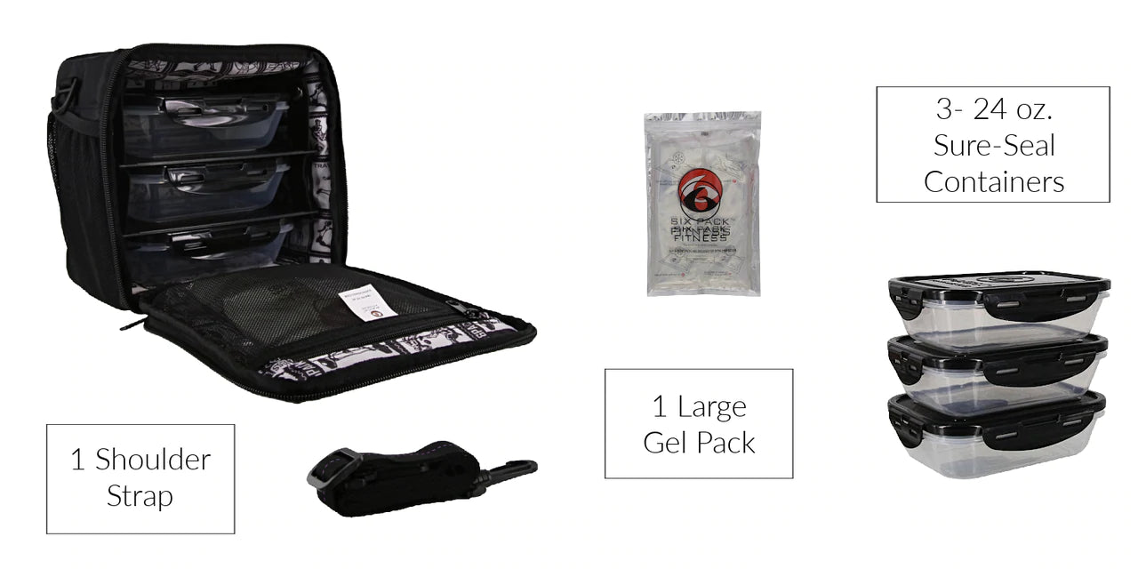 Six Pack Innovator Cube - Meal Prep Management Tote