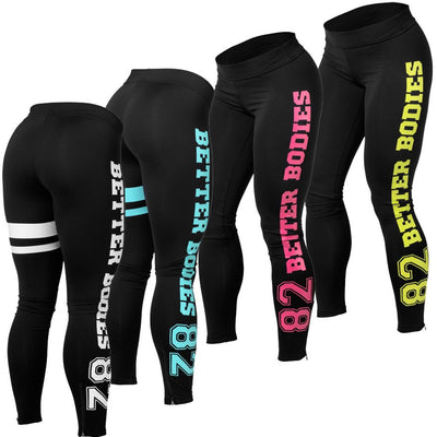 Better Bodies Varsity Tights is discontinued! But we still have some left in stock. Get your pair while supplies last!