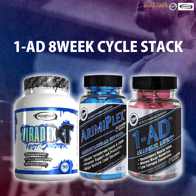 1-AD 8-week cycle stack - 1-AD / ARIMIPLEX / VIRADEX XT