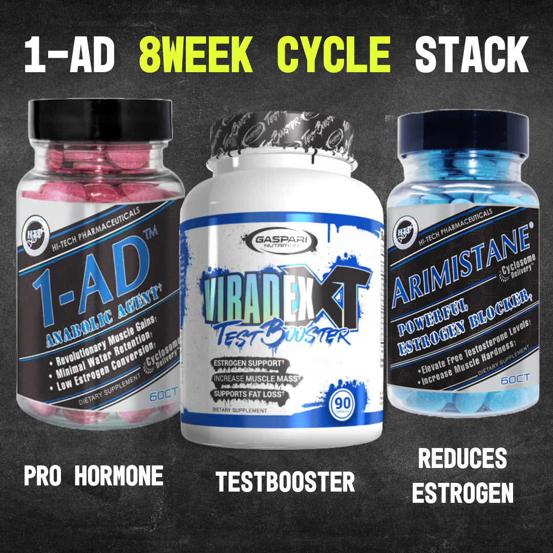 1-AD 8WEEK CYCLE STACK - 1-AD / Arimistane / VIRADEX XT – Bodi Cafe