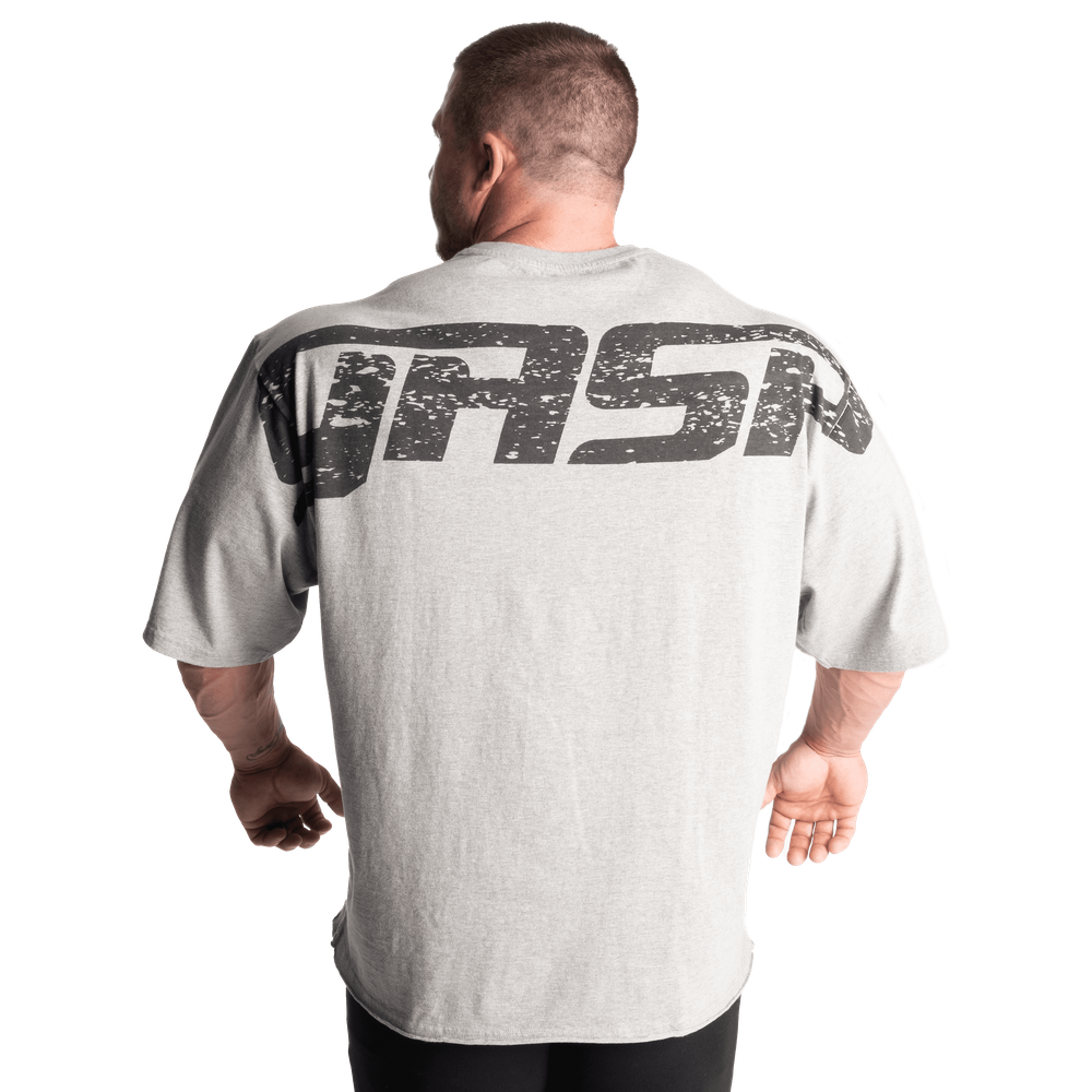 GASP Gasp iron tee Greymelange/Black