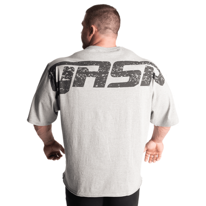 GASP Gasp iron tee Greymelange/Black