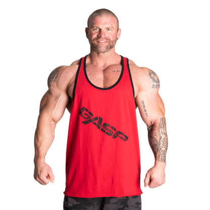 GASP Vintage T-back Chili Red