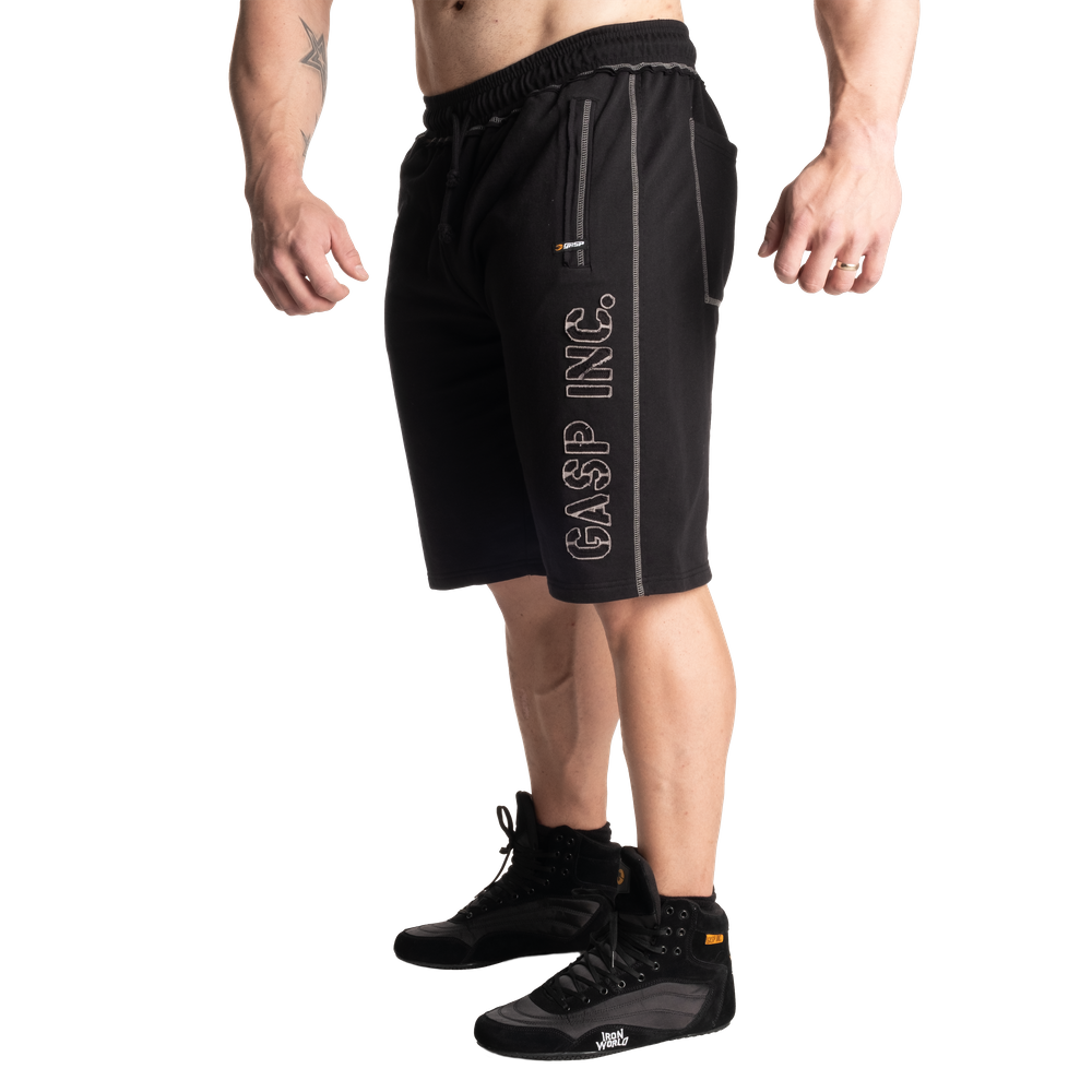 GASP Division Sweatshorts 12" Black