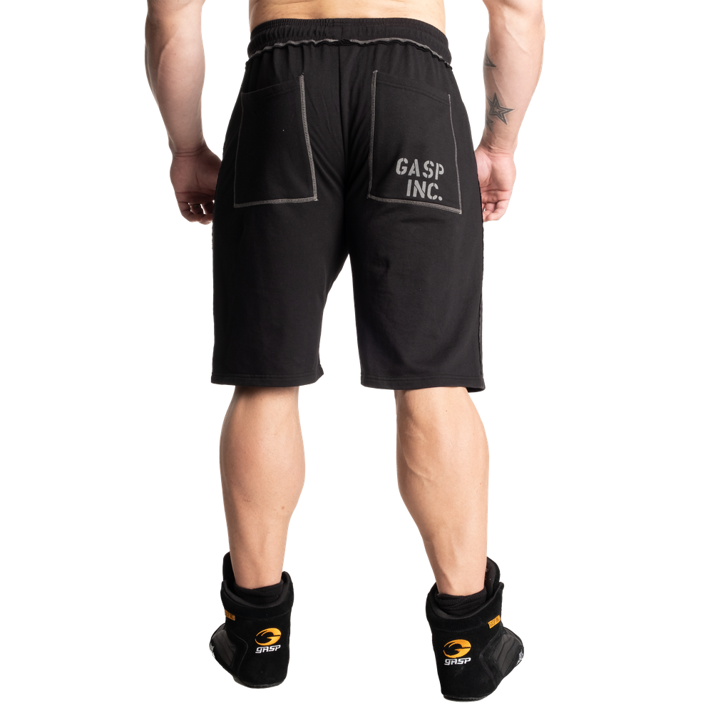 GASP Division Sweatshorts 12" Black