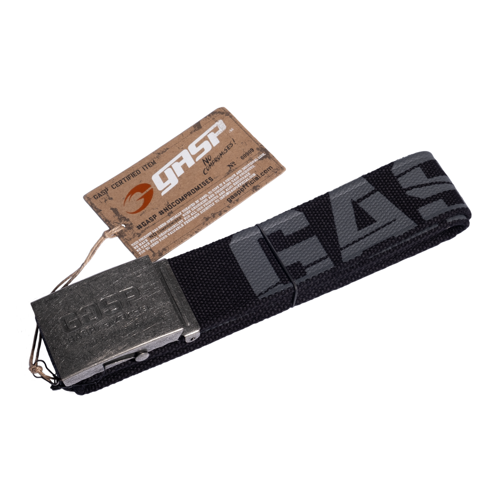 GASP Vintage Belt Black