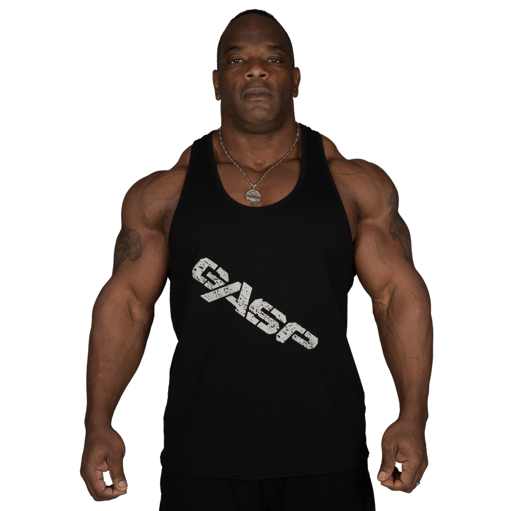 GASP Vintage T-back Black