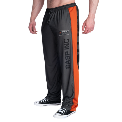 GASP No1 mesh pant Black/Flame