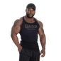 GASP Ribbed T-back Black