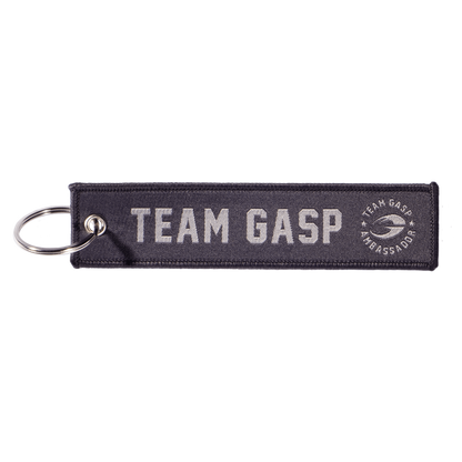 GASP Ambassador Keyring Black/Grey