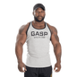 GASP Ribbed T-back Grey Melange