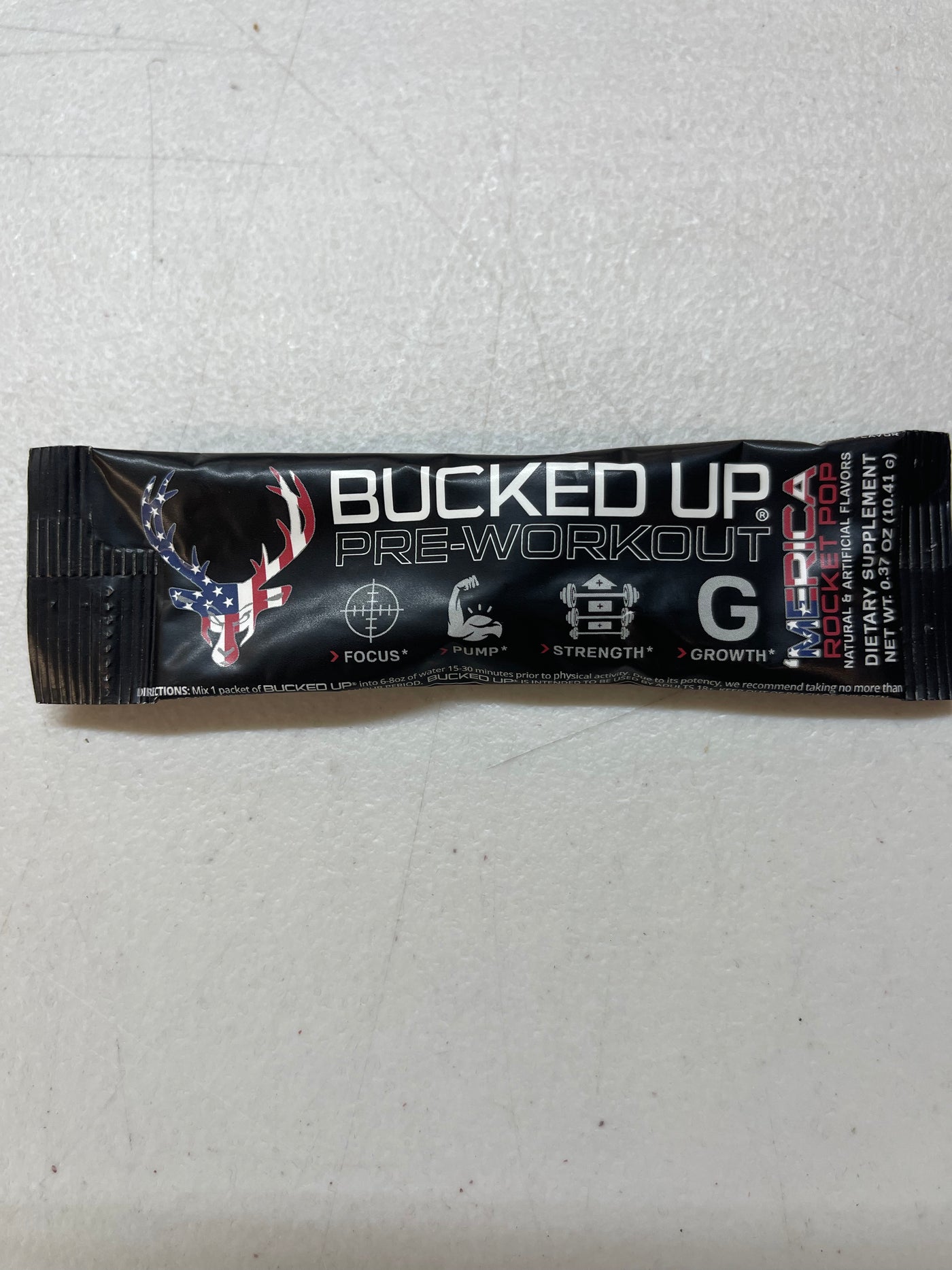 Bucked Up Preworkout Single Pack バックドアッププレワークアウトお試しパック