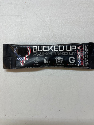 Bucked Up Preworkout Single Pack バックドアッププレワークアウトお試しパック