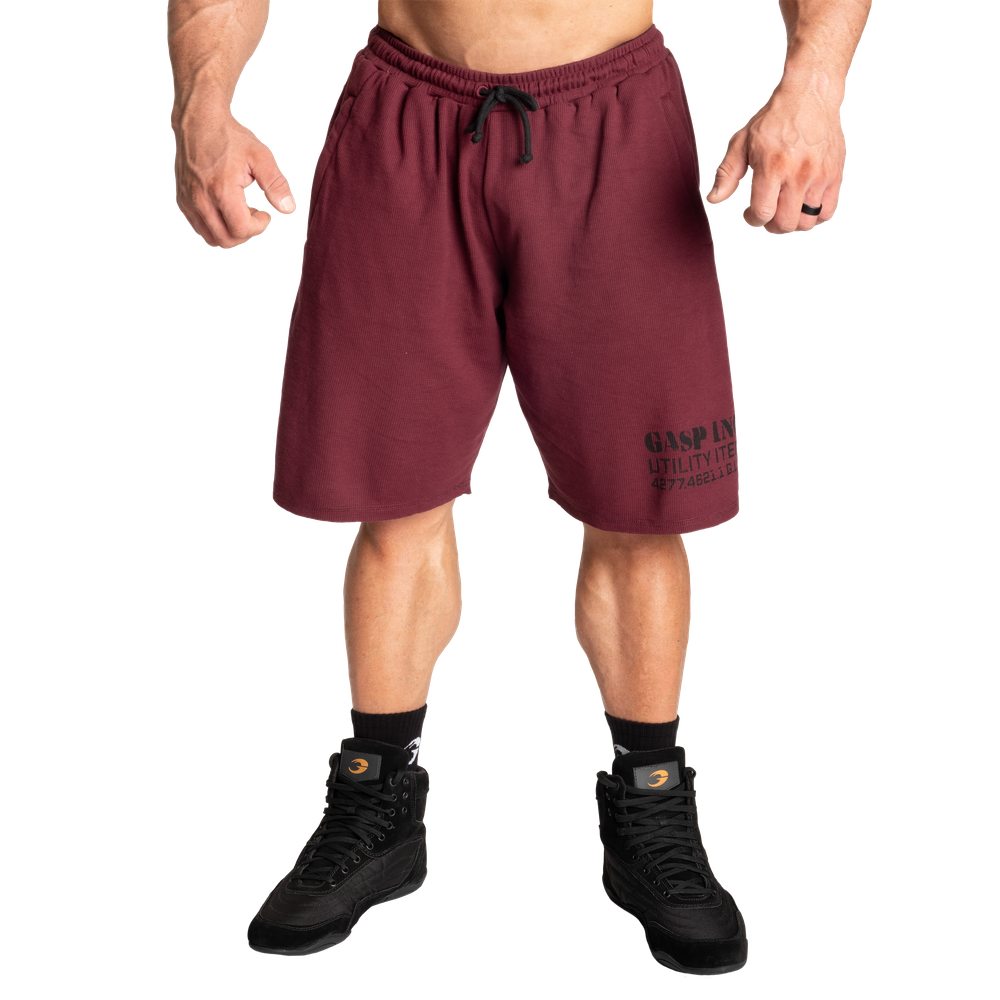 GASP Thermal Shorts 11.5" Maroon