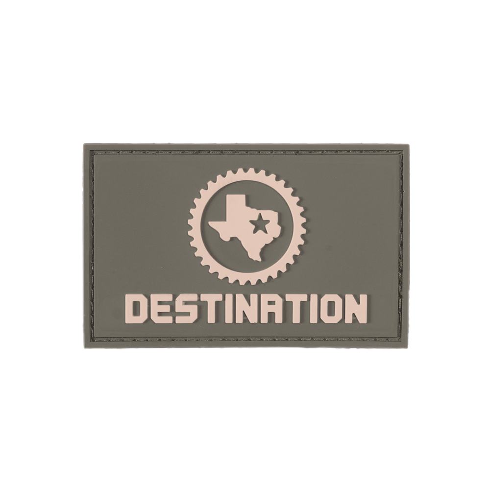 GASP Rubber Patch 8x5 Destination
