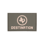 GASP Rubber Patch 8x5 Destination