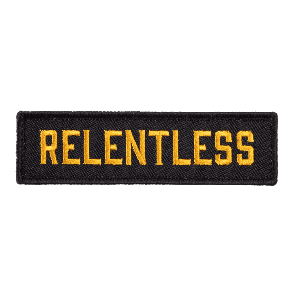 GASP Embr Patch 11x3 Relentless