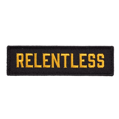 GASP Embr Patch 11x3 Relentless