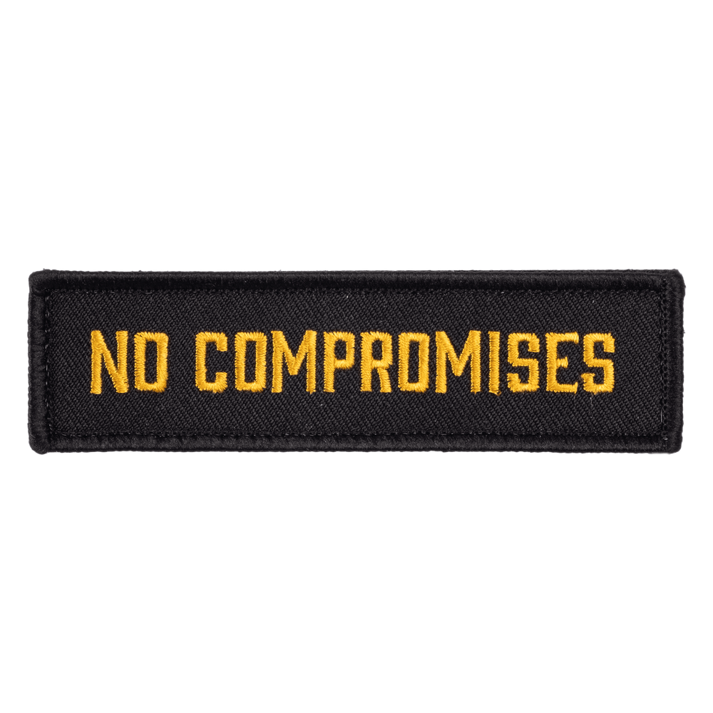 GASP Embroidered Patch 11x3 No Comprimises