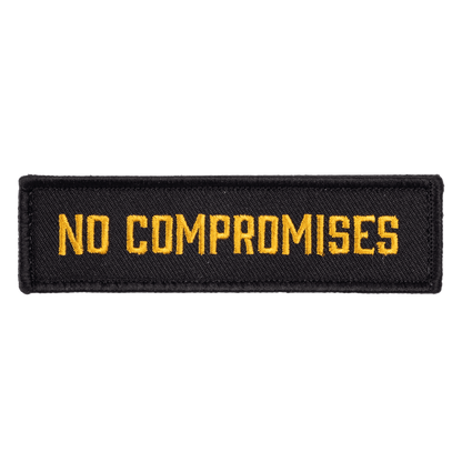 GASP Embroidered Patch 11x3 No Comprimises