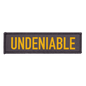 GASP Woven Patch 11x3 Undeniable