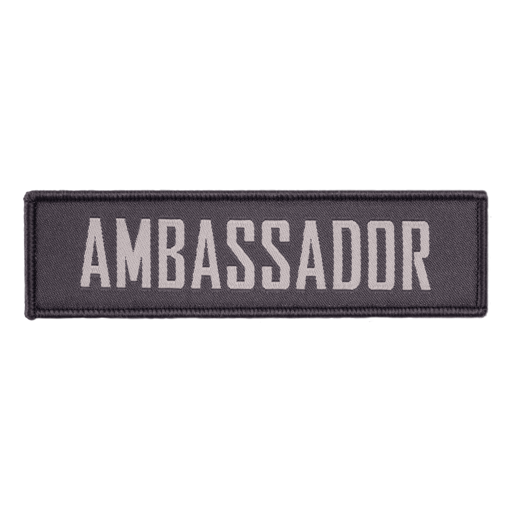 GASP Woven Patch 11x3 Ambassador