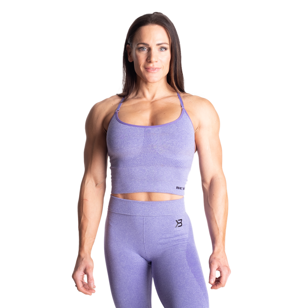 GASP Astoria Seamless Bra Athletic purple melange