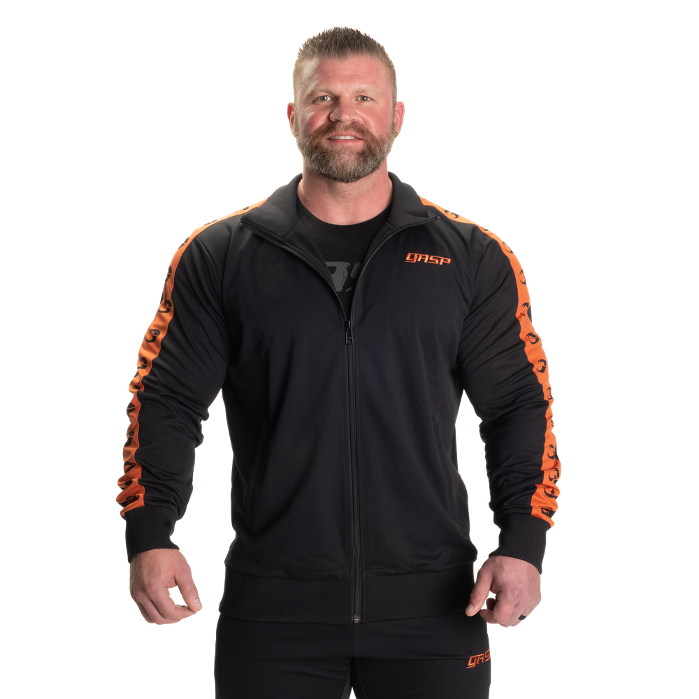 GASP Track Suit Jacket Black/Flame