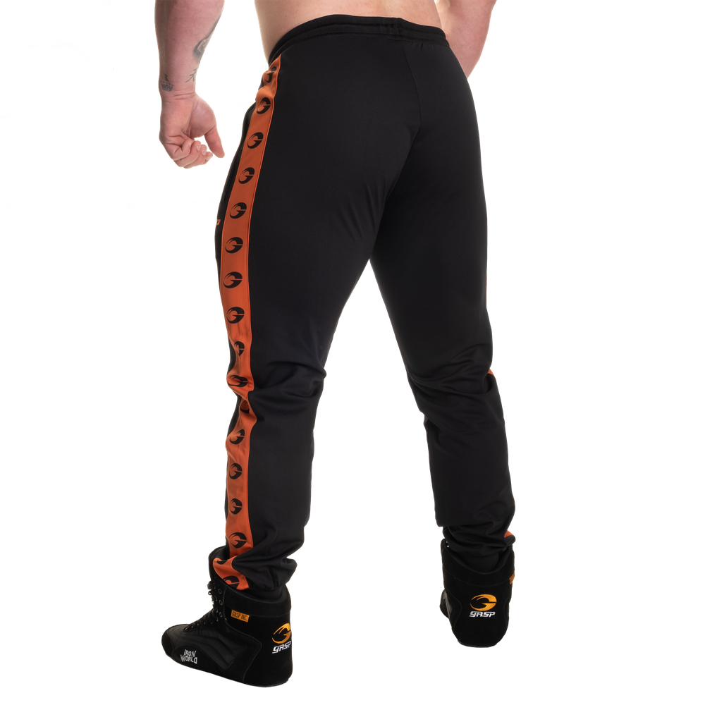 GASP Track Suit Pants Black/Flame