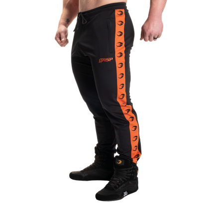 GASP Track Suit Pants Black/Flame