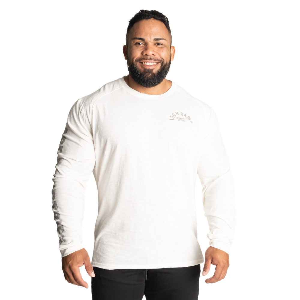 GASP Throwback LS Tee Off White