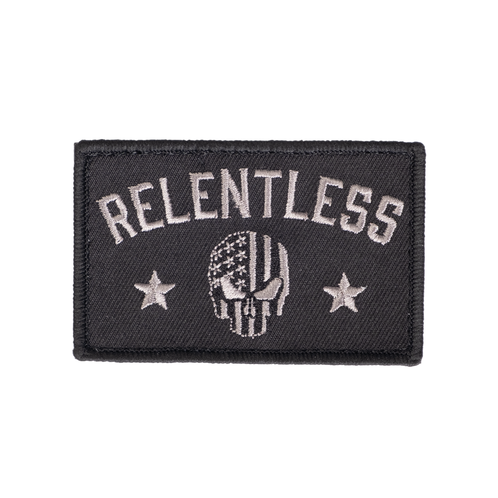 GASP Embroidered Patch 8x5 Relentless