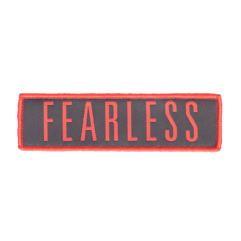 GASP Woven Patch 11x3 Fearless