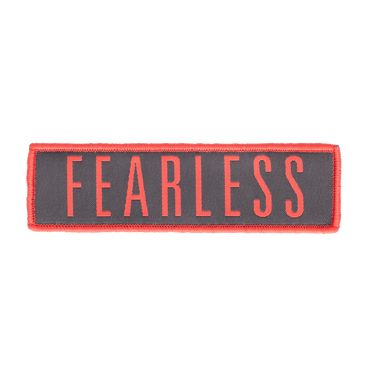 GASP Woven Patch 11x3 Fearless