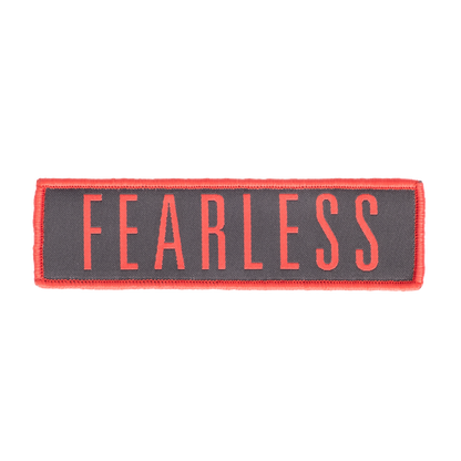 GASP Woven Patch 11x3 Fearless